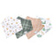 Bandana Drool Bibs - 4 Pack