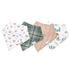 Bandana Drool Bibs - 4 Pack