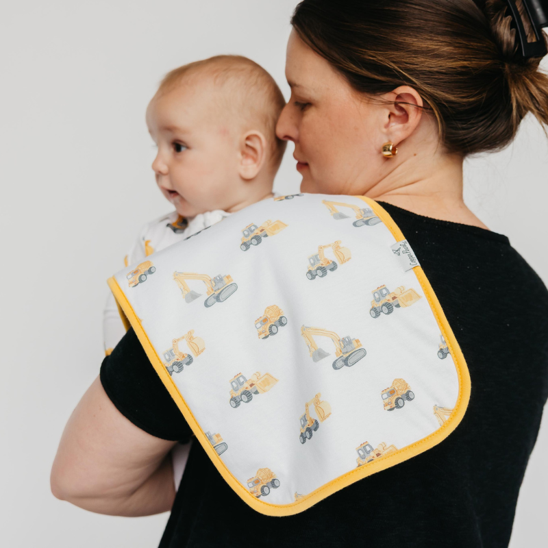 Premium Burp Cloths - 3 Pack