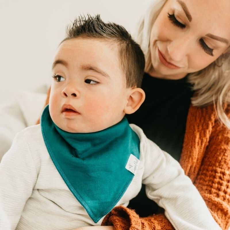Bandana Drool Bibs - 4 Pack Blaze