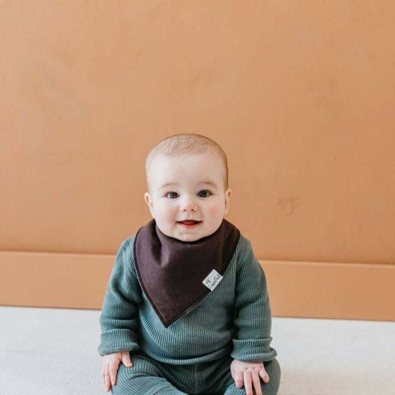 Bandana Drool Bibs - 4 Pack Dune