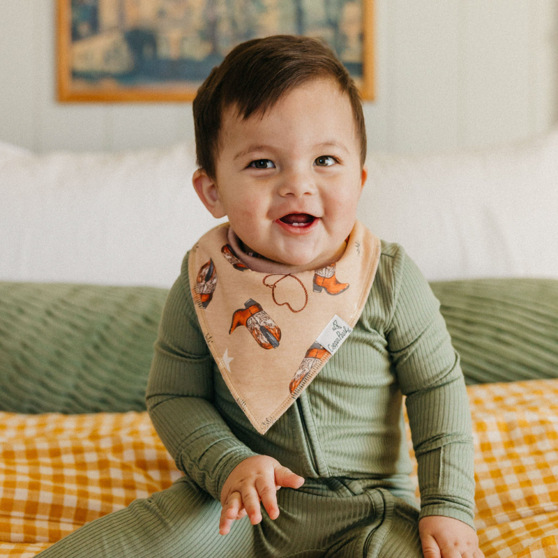 Bandana Drool Bibs - 4 Pack