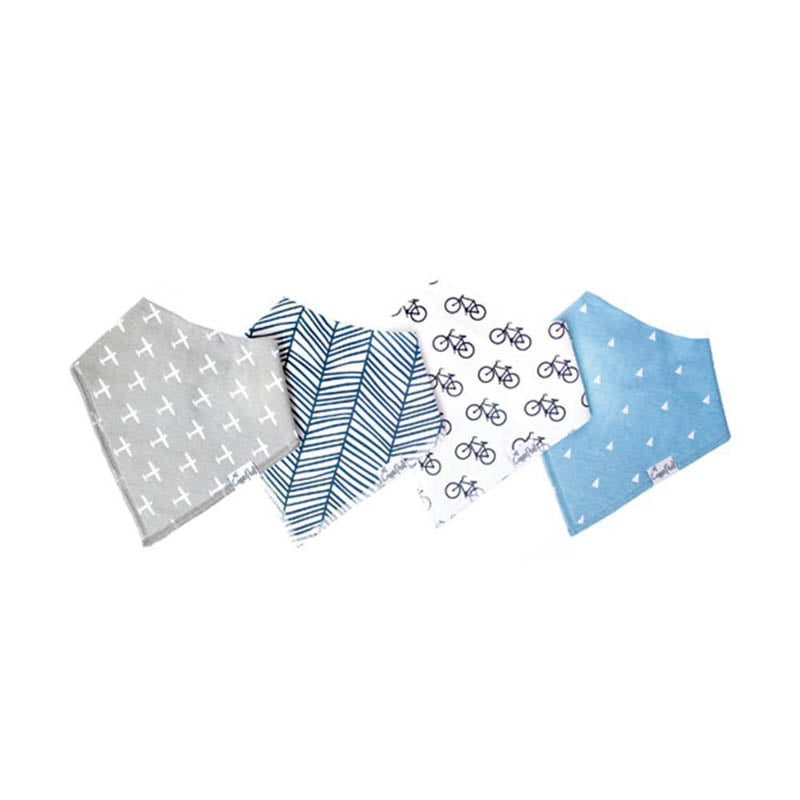 Bandana Drool Bibs - 4 Pack cruise