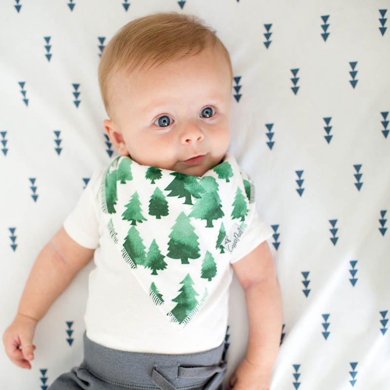 Bandana Drool Bibs - 4 Pack woodland