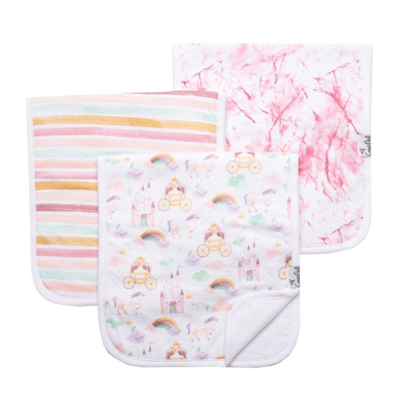 Premium Burp Cloths - 3 Pack Enchanted