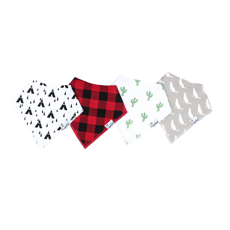 Bandana Drool Bibs - 4 Pack phoenix