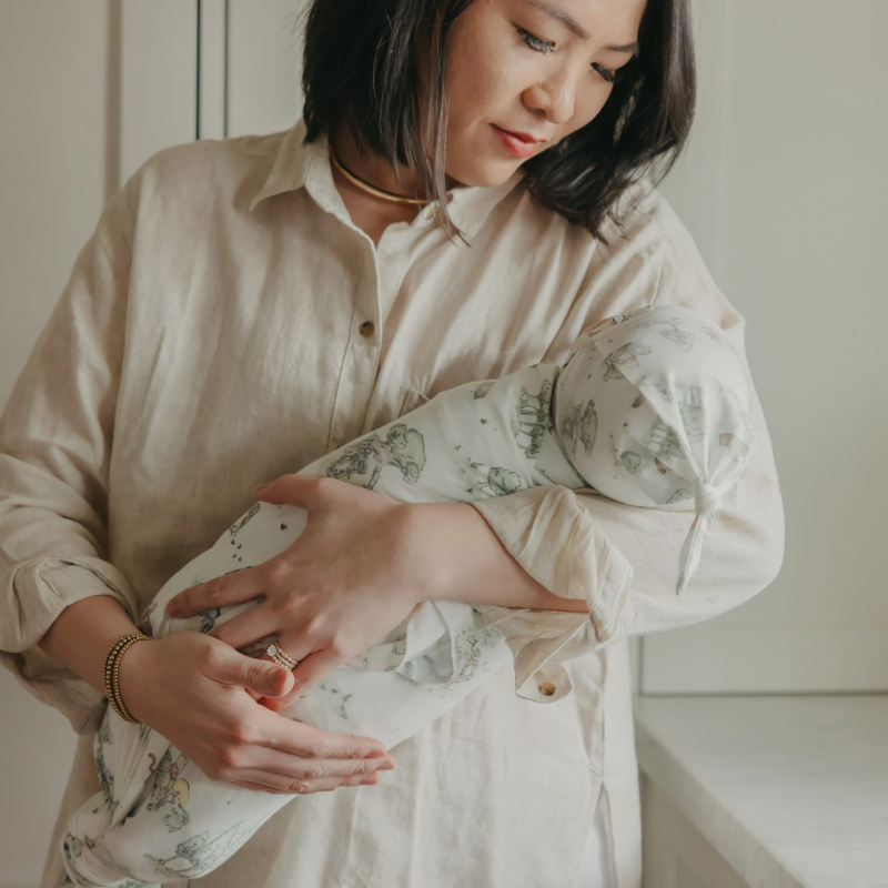 Knit Swaddle Blanket