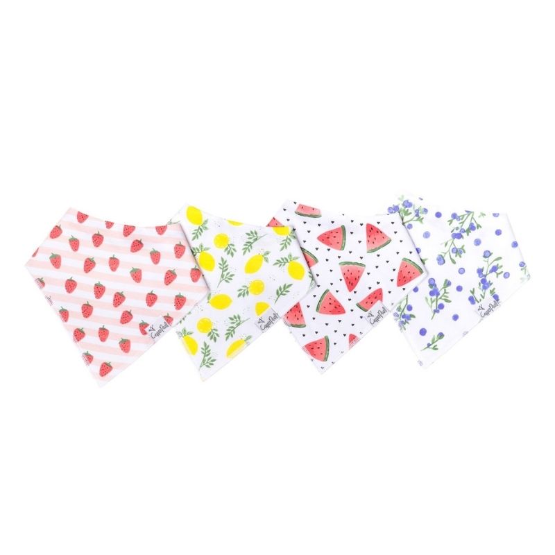 Bandana Drool Bibs - 4 Pack Georgia