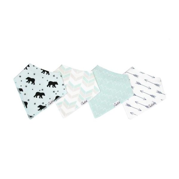 Bandana Drool Bibs - 4 Pack archer