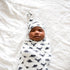 Baby Top Knot Hats Wild