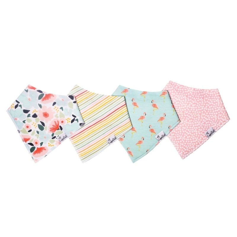 Bandana Drool Bibs - 4 Pack Leilani