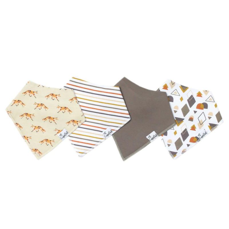Bandana Drool Bibs - 4 Pack Swift