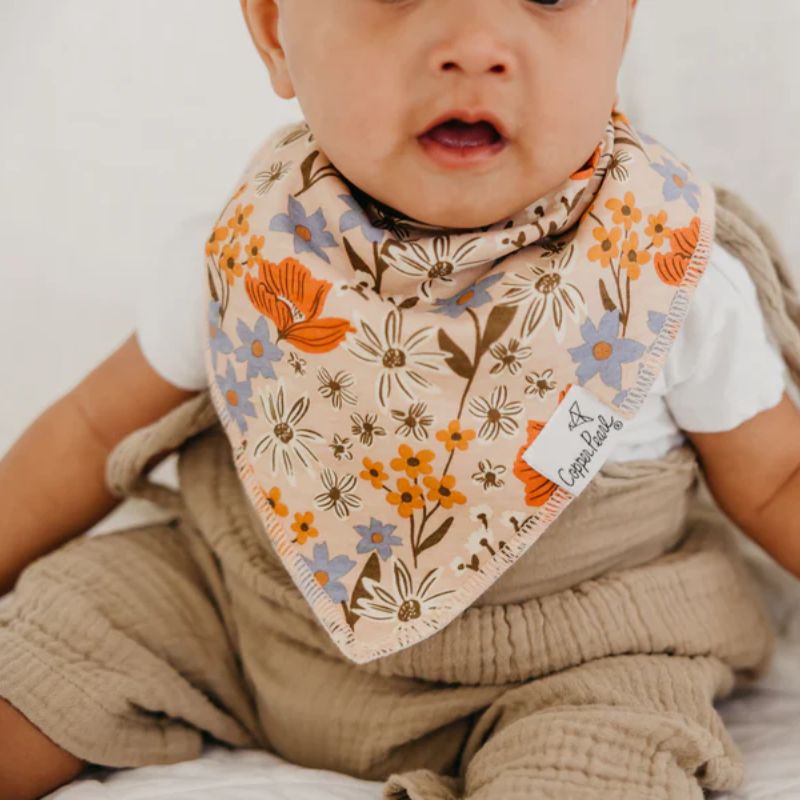 Bandana Drool Bibs - 4 Pack Eden