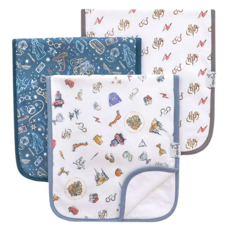Premium Burp Cloths - 3 Pack