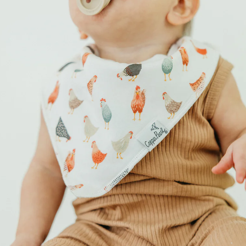 Bandana Drool Bibs - 4 Pack