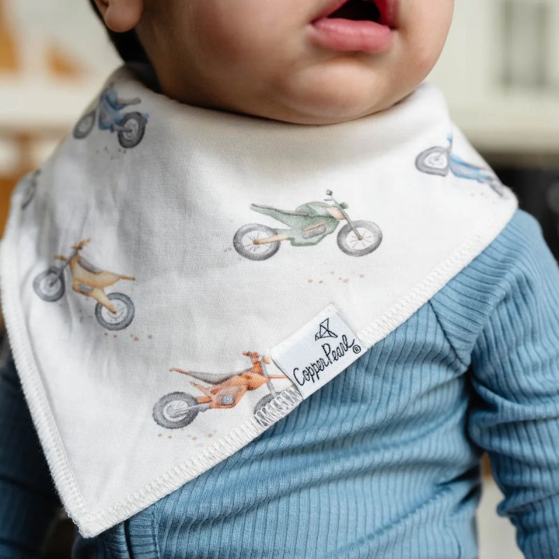 Bandana Drool Bibs - 4 Pack