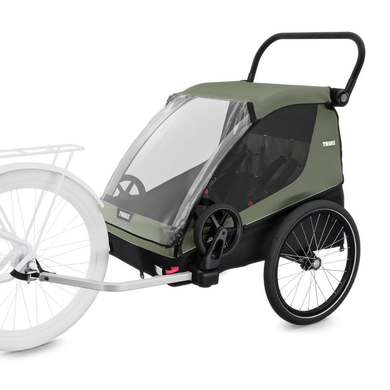Courier 2-Seat Kids Cargo Bike Trailer | Snuggle Bugz | Canada's