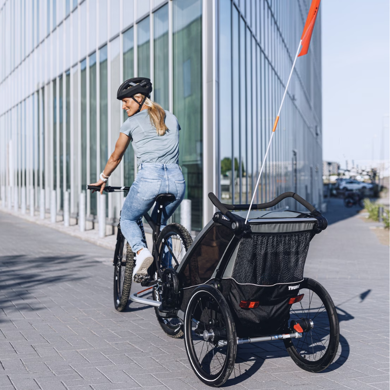 Chariot Lite Multisport Trailer & Stroller - Aluminum/Agave