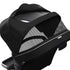 Sleek Sibling Seat Midnight Black