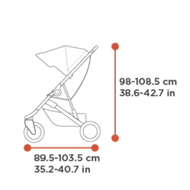 Spring 2 Compact All-Terrain Stroller