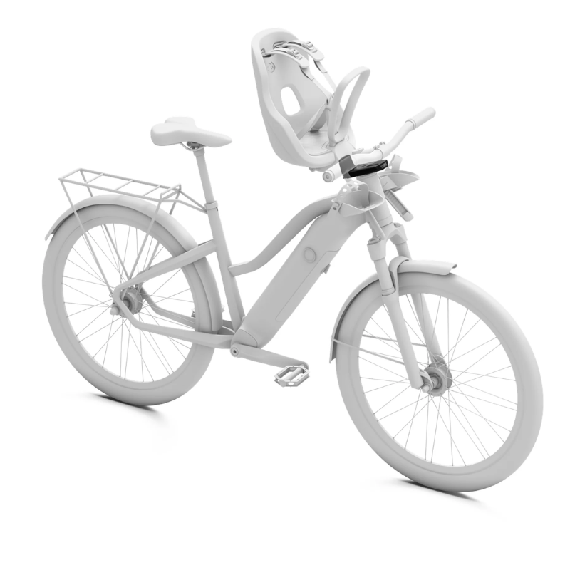 Thule Yepp Stem Adapter For Front Bike Seat - Black