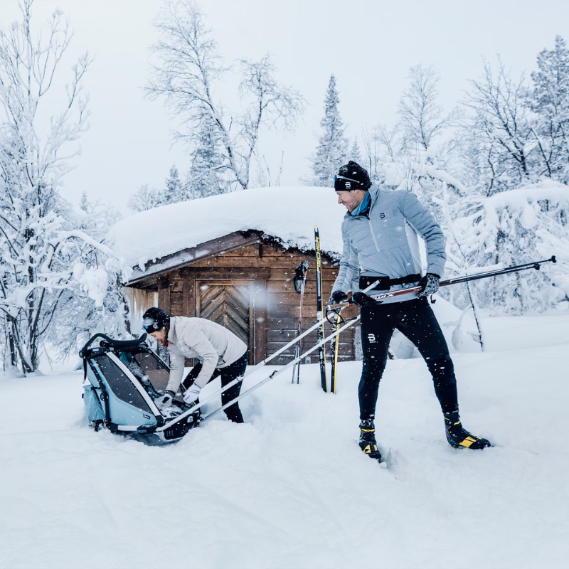 Chariot cross-country skiing kit