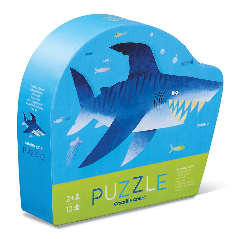 12 Piece Mini Puzzle Shark City