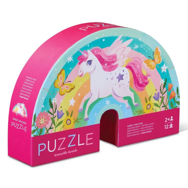 12 Piece Mini Puzzle Unicorn Dreams