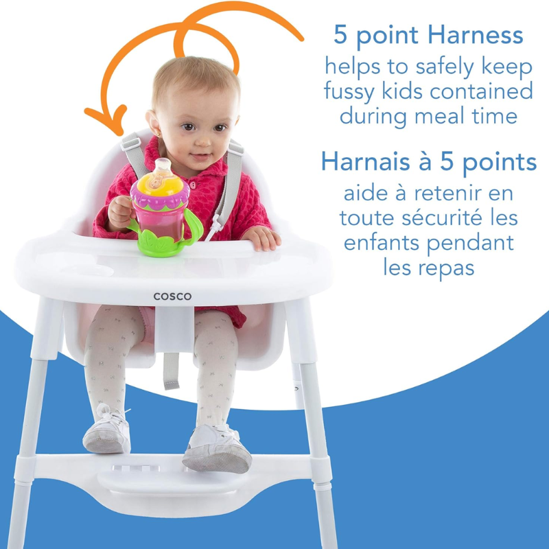 Canteen High Chair With Footrest