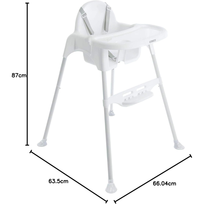 Canteen High Chair With Footrest