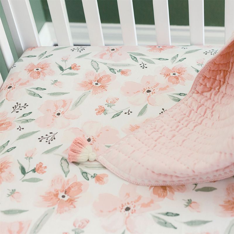 Crib bed outlet sheet