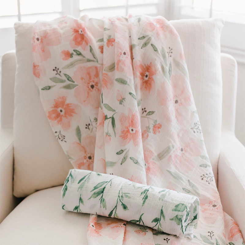 Muslin Swaddle Blankets - 2 Pack