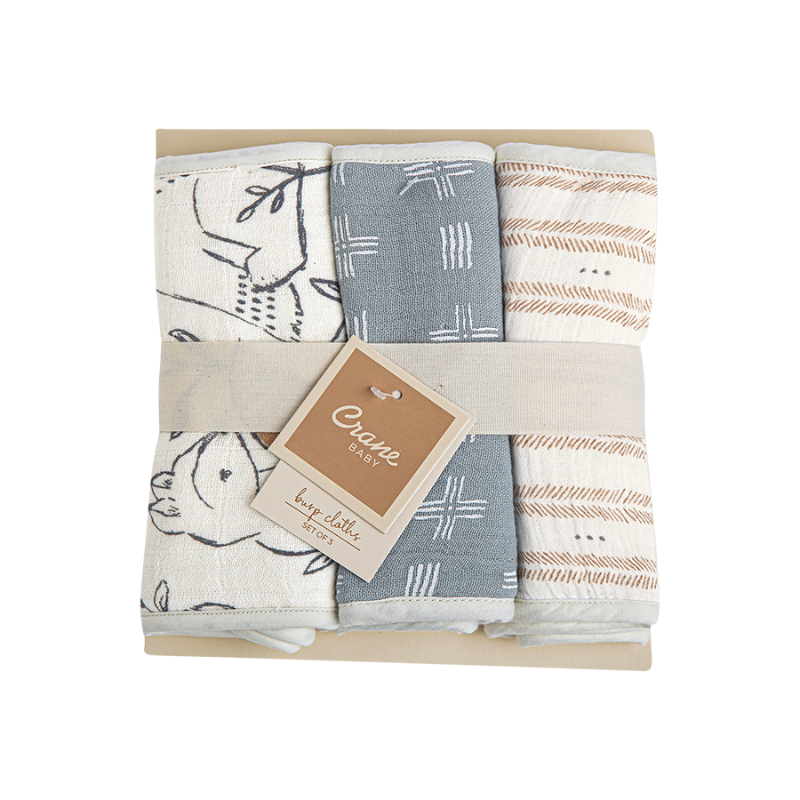 Burp Cloth Set - 3 Pack