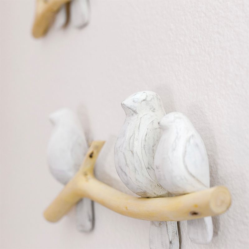 Perched Birds Wall Decor Set