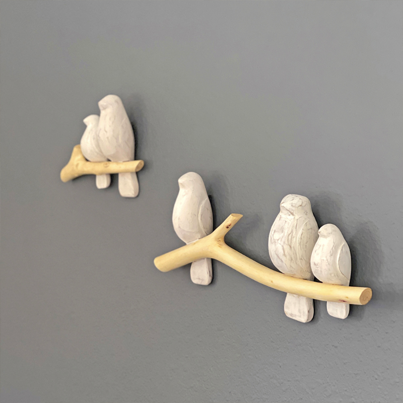 Perched Birds Wall Decor Set