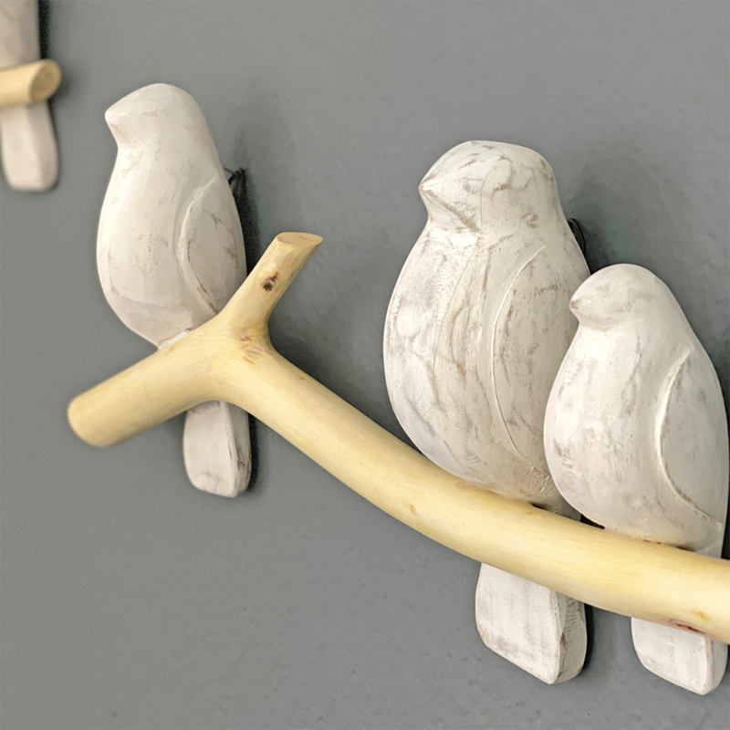 Perched Birds Wall Decor Set