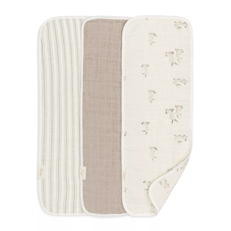 Burp Cloth Set - 3 Pack