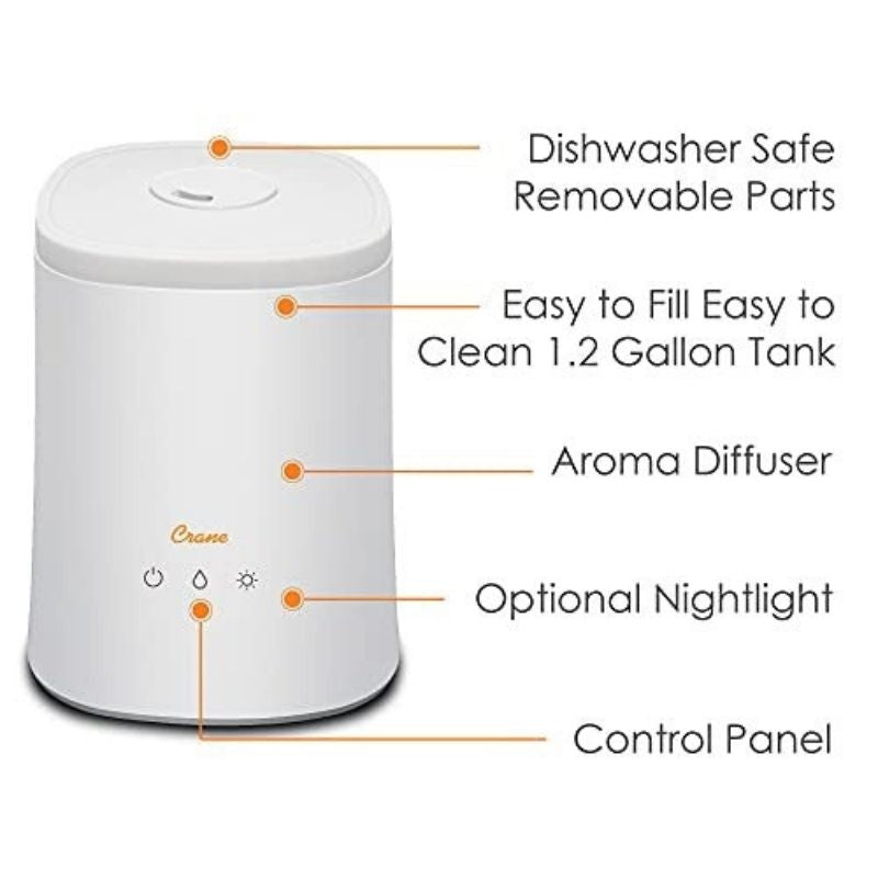 Cool Mist Humidifier - White