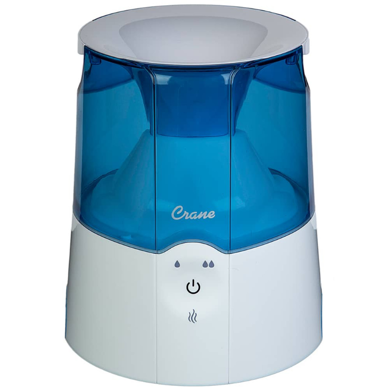 0.5 Gallon Warm Mist Humidifier - Blue/White