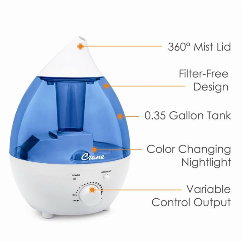 Mini-Drop Cool Mist Humidifier