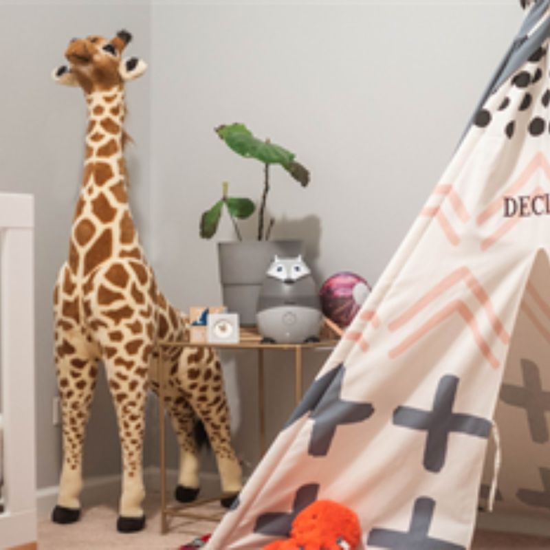 Adorable 3-in-1 Baby Humidifier with Aroma Diffuser and Nightlight