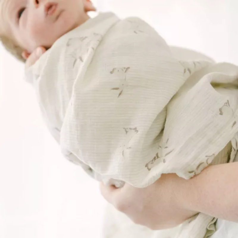 Organic Muslin Swaddle Blanket - 1 Pack