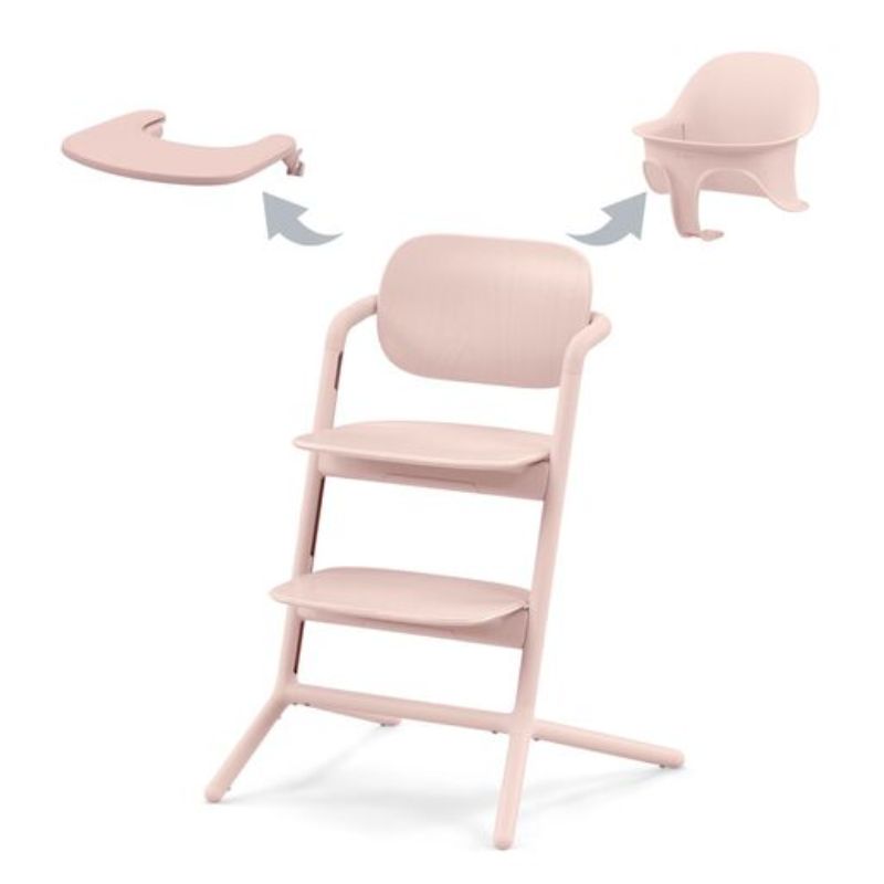 LEMO 3-in-1 High Chair Pearl Pink