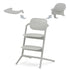 LEMO 3-in-1 High Chair Suede Grey