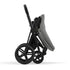 Priam 4 Stroller Soho Grey Seat/Matte Black Frame