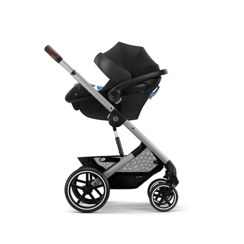 Balios S Lux 2 Stroller Moon Black Seat/Silver Frame