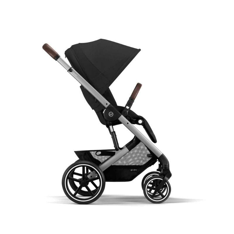 Balios S Lux 2 Stroller Moon Black Seat/Silver Frame