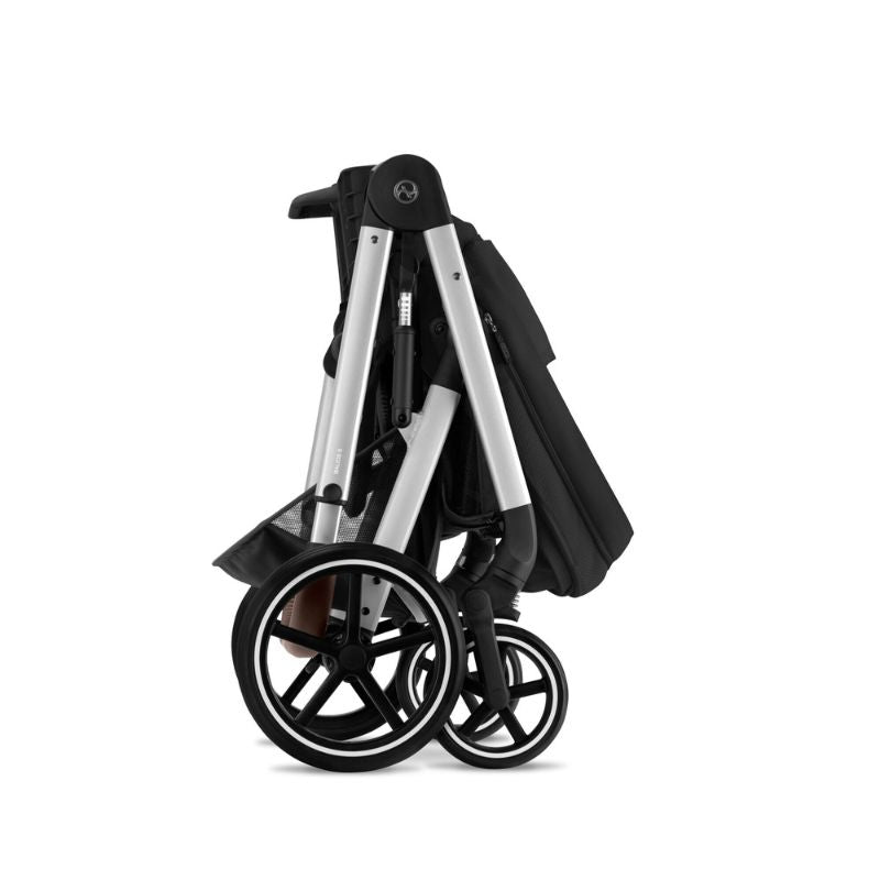 Balios S Lux 2 Stroller Moon Black Seat/Silver Frame