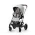 Balios S Lux 2 Stroller Lava Grey Seat/Silver Frame