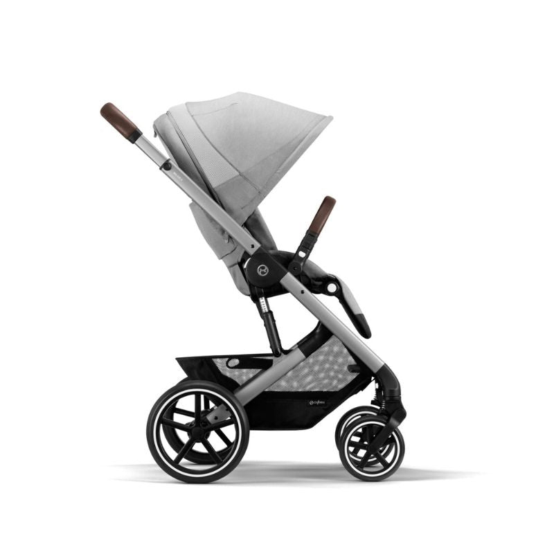Balios S Lux 2 Stroller Lava Grey Seat/Silver Frame